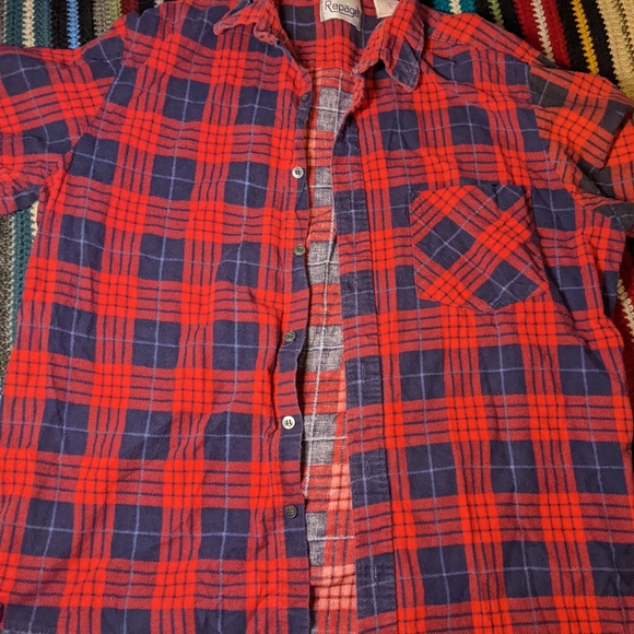 Vintage flannel long sleeve xl hiking outdoors shirt button down - Picture 4 of 5